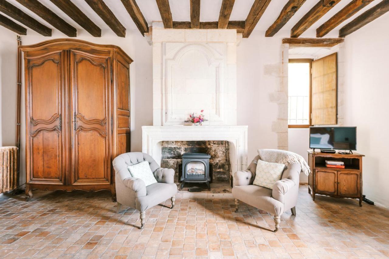Manoir De Jouralem Bed and Breakfast Blaison Buitenkant foto