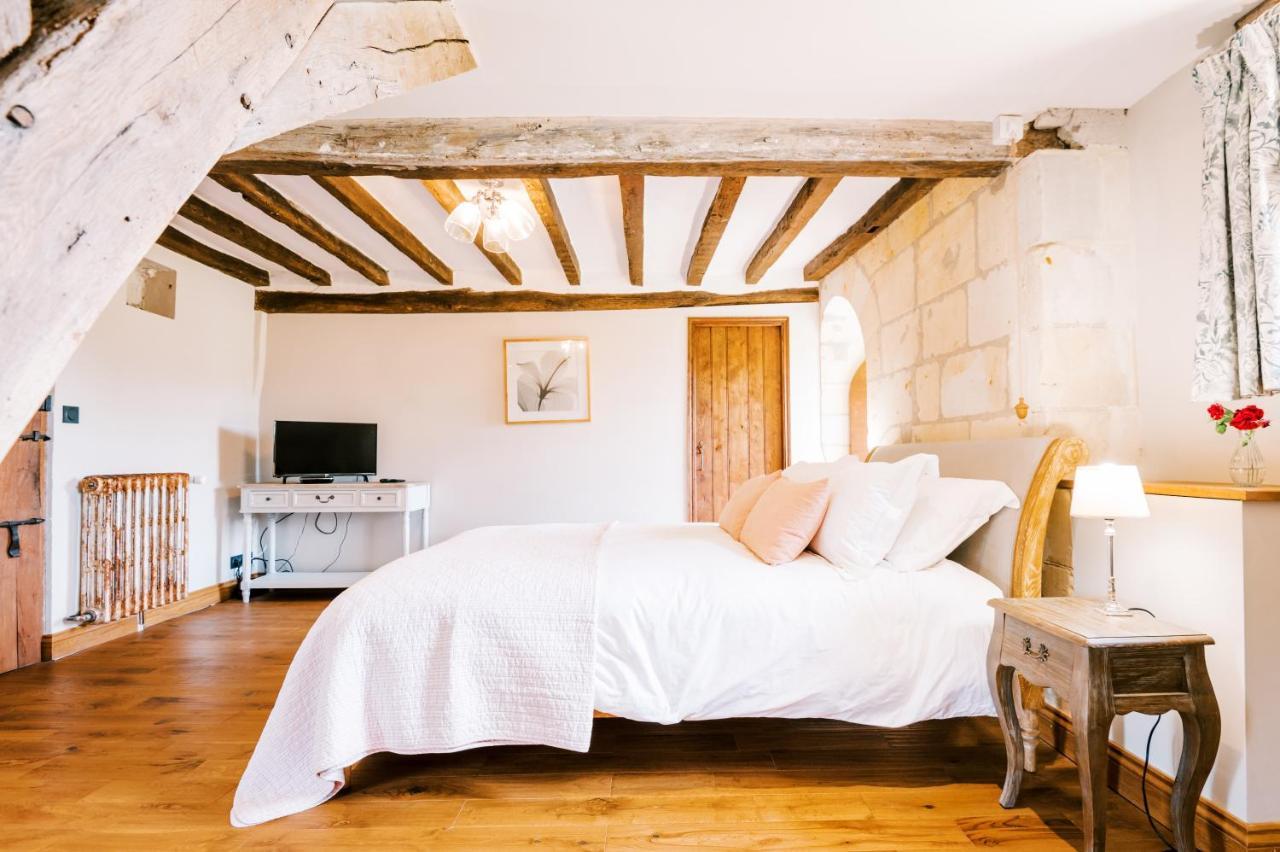 Manoir De Jouralem Bed and Breakfast Blaison Buitenkant foto