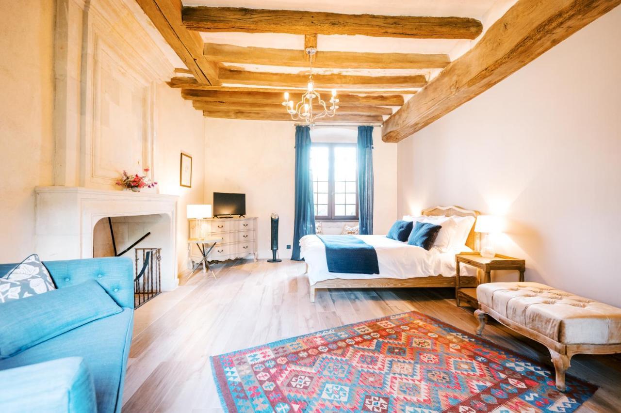 Manoir De Jouralem Bed and Breakfast Blaison Buitenkant foto