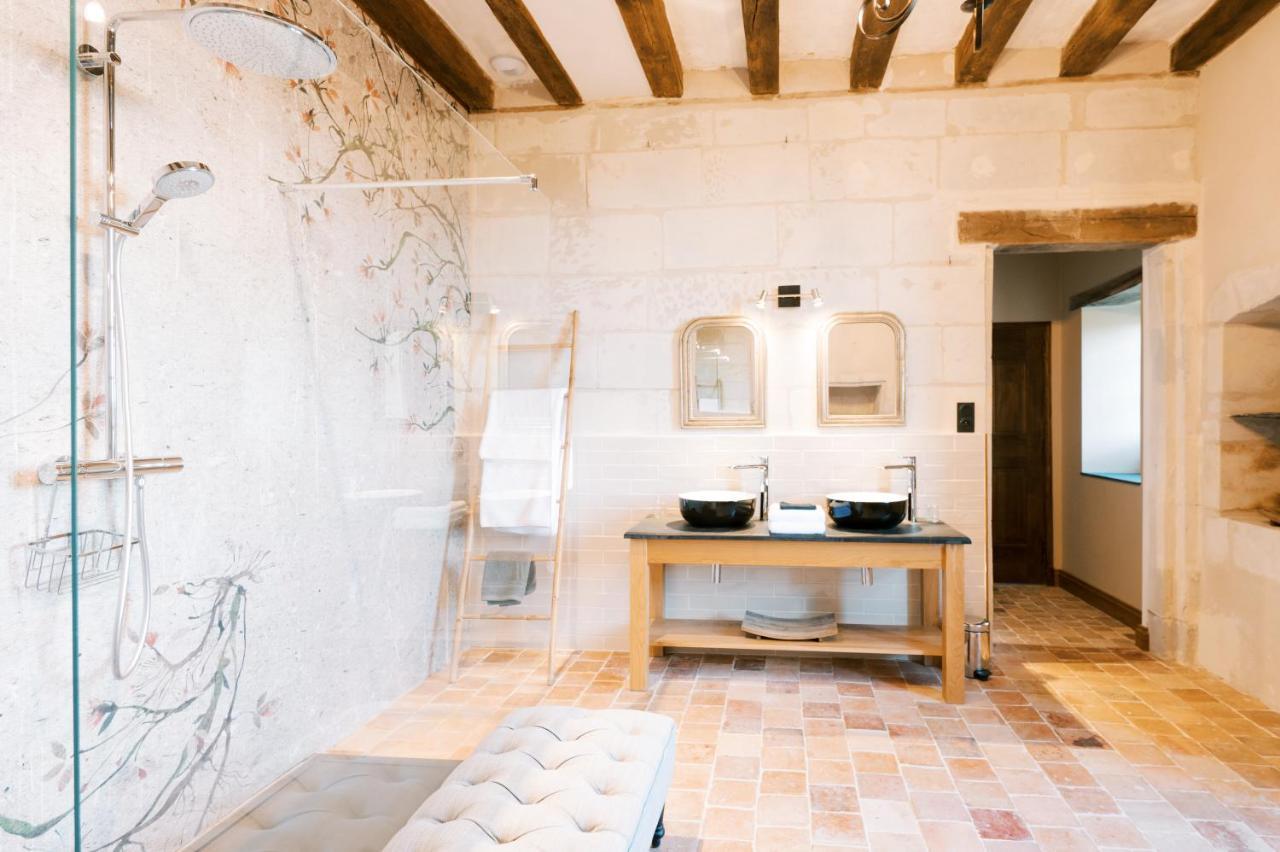 Manoir De Jouralem Bed and Breakfast Blaison Buitenkant foto