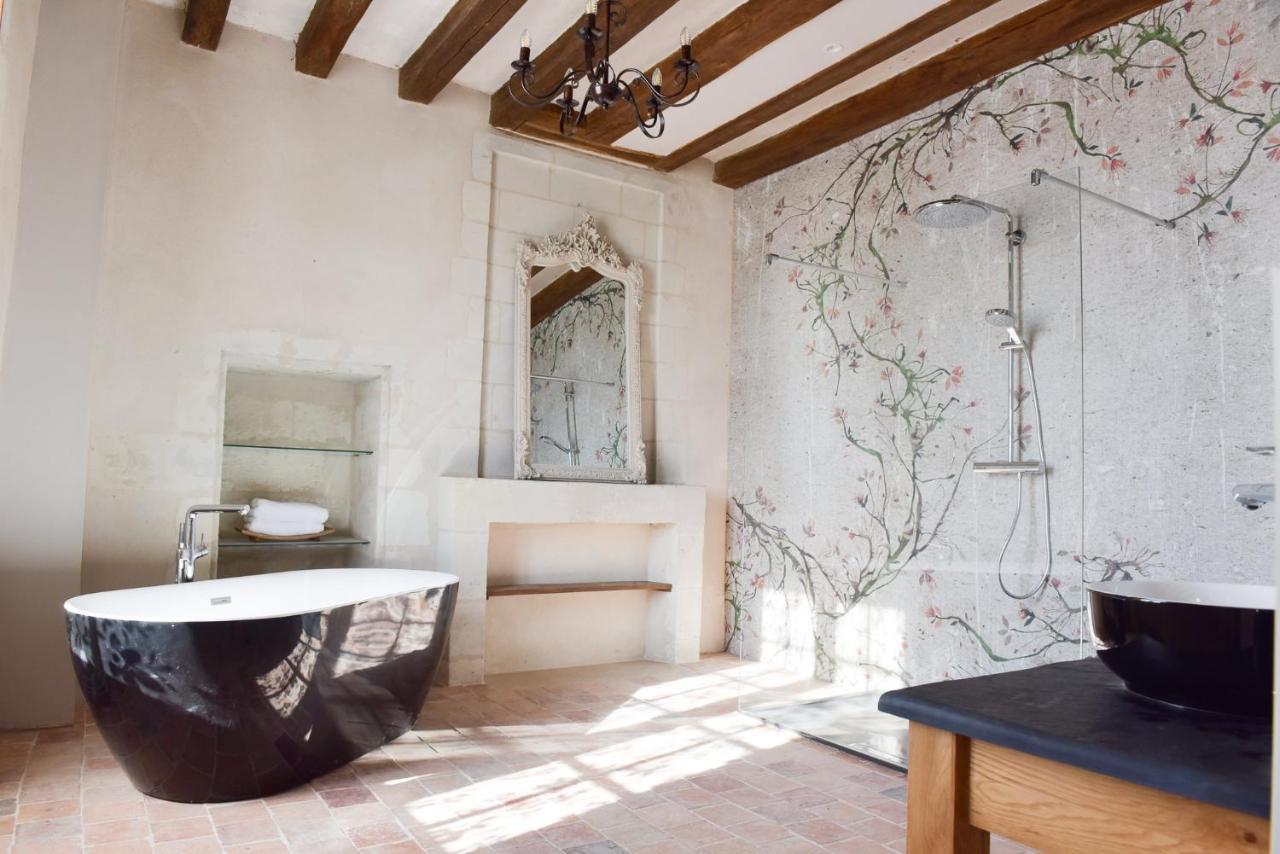 Manoir De Jouralem Bed and Breakfast Blaison Buitenkant foto