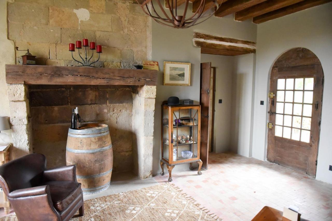Manoir De Jouralem Bed and Breakfast Blaison Buitenkant foto