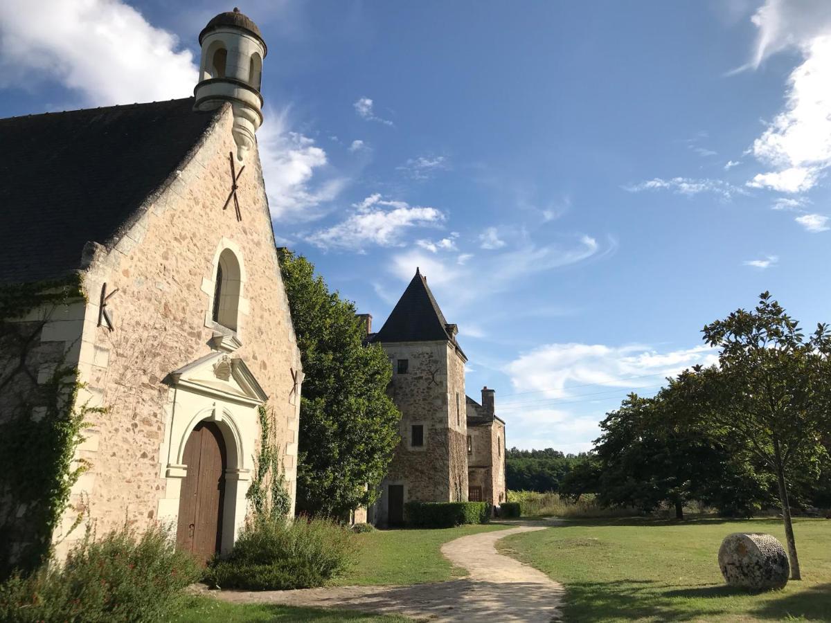 Manoir De Jouralem Bed and Breakfast Blaison Buitenkant foto